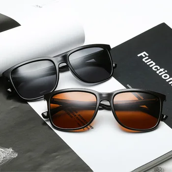 Новые поляризованные солнцезащитные очки для мужчин Модный тренд, дизайнерский аксессуар, мужские очки для вождения, солнцезащитные очки
