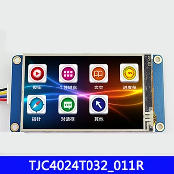 TJC4024T032_011R 3,2-дюймовый сенсорный экран USART HMI с графическим процессором экран настройки шрифта изображения последовательный порт TFT ЖК-экран