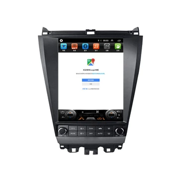 Экран Tesla Android Для Honda Accord 2004-2007 Автомобильный мультимедийный видеоплеер GPS Навигация Carplay Головное устройство 2 Din