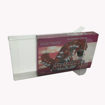 Версия JP прозрачная коробка для игровых карт GBA цветная коробка пластиковый чехол для ДОМАШНИХ ЖИВОТНЫХ защитная коробка для хранения коллекции