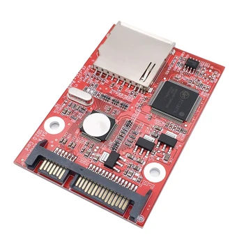 MMC SD SDHC 2.0 Высокоскоростная карта-адаптер SATA-SD SD-карта-адаптер SATA HDD Адаптер для безопасного цифрового преобразования