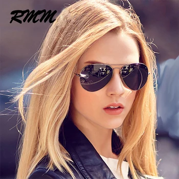 Унисекс RMM брендовые солнцезащитные очки Pilot Дизайнерские мужские женские Винтажные солнцезащитные очки для вождения на открытом воздухе для женщин мужчин