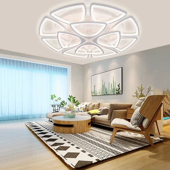 Современная простая моделирующая лампа спальня гостиная Светодиодный потолочный светильник гостиничная квартира затемняющее освещение столовая лампа оптом