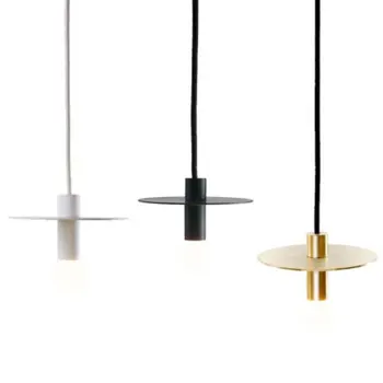 Скандинавская простота Светодиодный подвесной светильник E27 Подвесные светильники для обустройства дома, железное украшение, подвесной светильник
