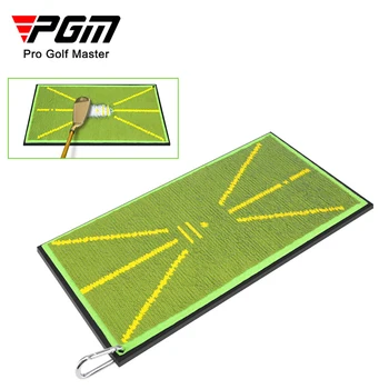Коврик для гольфа PGM Используется для обнаружения качелей, отображения ударов, тренировочного коврика для начинающих игроков в гольф, вспомогательного средства для обучения гольфу
