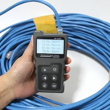 Проверка проводов ЖК-дисплей Технология определения местоположения кабеля ABS POE Wire Checker для отслеживания проводов локальной сети Ethernet