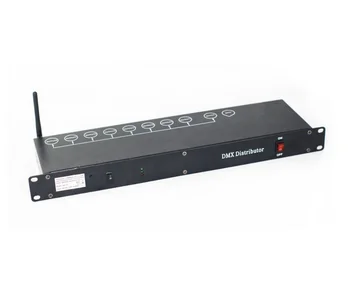 Хорошее качество 8-канальный DMX разветвитель 512 Контроллер света DMX Распределитель Беспроводной DMX контроллер для освещения сцены