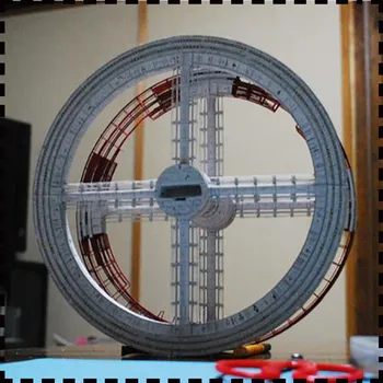 Фильм 2001: Космическая Одиссея, Набор бумажных моделей космической станции Gradius высотой 30 см = 12 дюймов, 3D бумажная модель
