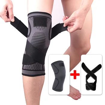Компрессионный рукав для мужчин и женщин, поддержка колена для бега, наколенники медицинского класса для снятия боли при разрыве мениска, артрите, суставах