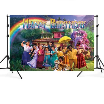 Disney Encanto Mirabel С Днем Рождения, Фон Для Фотосъемки, Баннер, Плакат, Encanto Mirabel, Воздушные шары На День Рождения, игрушки для детской вечеринки