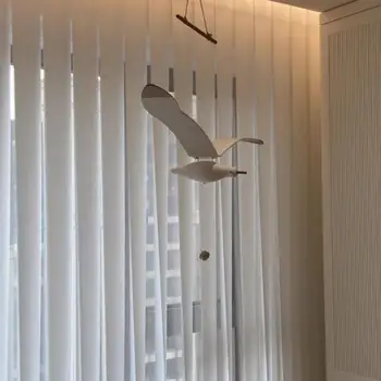 Набор для сборки орнамента в виде чайки своими руками Очаровательные мобили в виде чайки ручной работы для уникального дома, детской комнаты, декора балкона для отеля, для дома