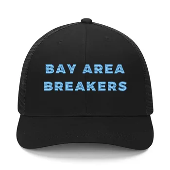 Бейсболка с вышивкой BAY AREA BREAKERS, Мужская Женская Высококачественная повседневная спортивная кепка, дышащая, изготовленная на заказ, Регулируемый размер
