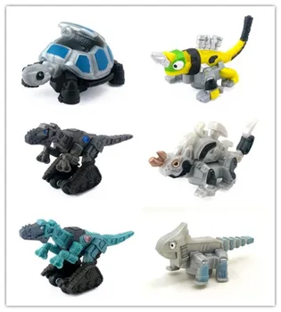 Новый Грузовик с динозавром Dinotrux, съемный игрушечный автомобиль с динозавром, мини-модели, Новые детские подарки, игрушки, модели, игрушки для детей на День рождения