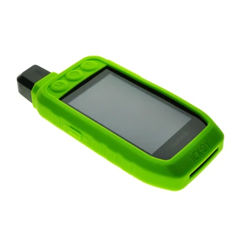 Зеленый резиновый силиконовый защитный чехол для портативного GPS Garmin Alpha 200i Alpha200i Аксессуары