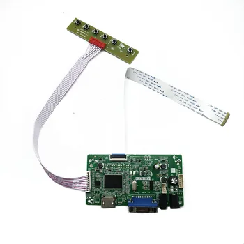 EDP Комплект платы монитора для N173HGE-E11 N173HGE-E21 HDMI + VGA + Аудио ЖК-светодиодный экран Драйвер платы контроллера