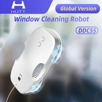 Глобальная версия HUTT Робот для чистки окон DDC55 Электрический стеклоочиститель Smart Auto Магнитная Стеклянная плитка для уборки стен дома