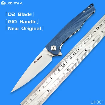 UZIMIA Knives D2 Blade карманный нож, складные ножи, походные ножи, тактический нож, охотничьи ножи, инструмент для выживания на открытом воздухе EDC UK001
