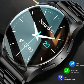 Для Samsung Galaxy Watch 5 Pro, умные часы с Bluetooth-вызовом, мужские часы с GPS-отслеживанием движения, 120 + Спортивные Фитнес Водонепроницаемые умные часы для женщин