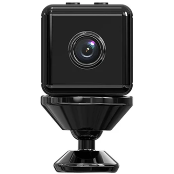 X6D Мини WiFi Камера 2MP с магнитным креплением 64 ГБ Безопасная Домашняя Wifi Камера Для домашних животных 1080P Инфракрасный Детский монитор Ночного Видения