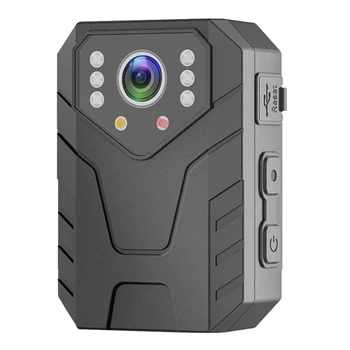 Видеомагнитофон 1080P, Носимая камера HD для тела с ночным видением, 6-8 часов автономной работы, Спортивная камера