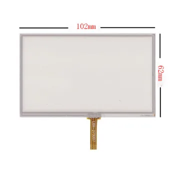 Новая 4,3-дюймовая резистивная сенсорная панель из стекла для HSD043I9W1-A00 102*62 мм