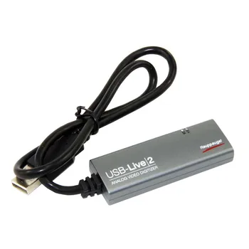 OBS Streaming NTSC PAL Conference VHS в цифровой преобразователь Аналоговый BNC S Video USB Capture Card Box Grabber Recorder