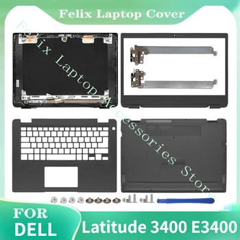 Новый для Dell Latitude 3400 Серии E3400 ЖК-дисплей Задняя крышка/Передняя панель/Подушка для ладоней/Нижняя крышка/Шарнир Черный 0PTF1G