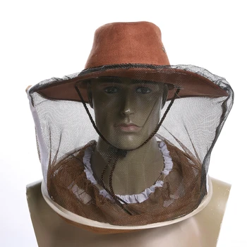 Ковбойская Пчеловодческая Шляпа Противопожарная Фехтовальная Вуаль Пчеловодческая Шляпа Защитная Шляпа Для Пчеловодства Модная Рыболовная Шляпа