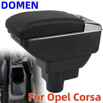 Для Opel Corsa подлокотник коробка Оригинальный специальный центральный подлокотник коробка модификация аксессуары Двухслойная USB Зарядка