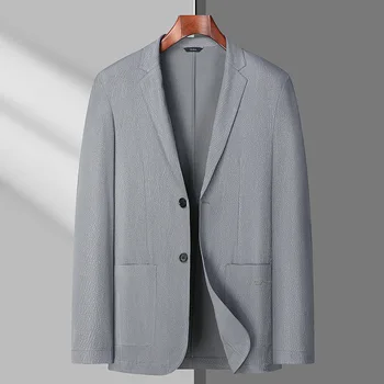 6631-новая корейская модная профессиональная куртка для делового отдыха, мужской легкий роскошный костюм в стиле Yinglun