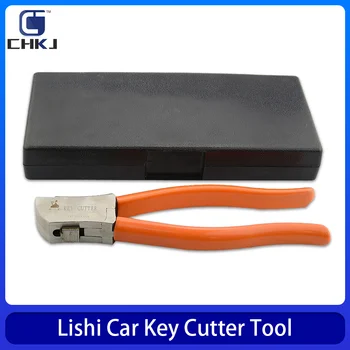 CHKJ Lishi Key Cutter Слесарный Инструмент для резки автомобильных Ключей Автоматический Станок Для Резки Ключей Слесарный Инструмент Для прямой резки Плоских Ключей
