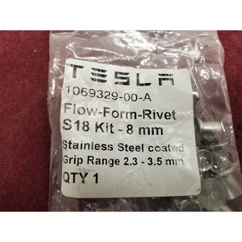 НОВИНКА Для Tesla Rivet 1069329-00-Заклепка в форме потока из нержавеющей Стали S18 8 мм, Диапазон захвата 2,3-3,5 мм, Кол-во 10 шт., высокое Качество