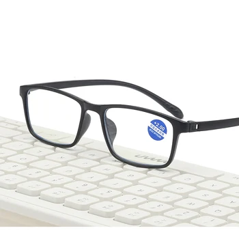 Компьютерные очки с синим покрытием, Мужские, женские, Игровые очки с синим покрытием, Дальнозоркие очки с диоптриями +1.0 1.5 2 2.5 4.0