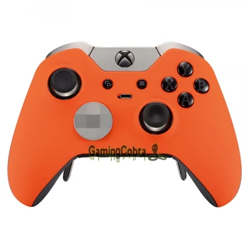 Экстремальные Мягкие на ощупь Оранжевые запасные части, крышка корпуса, оболочка для контроллера Xbox One Elite