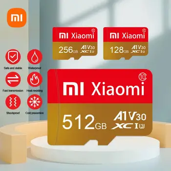 Оригинальная Карта памяти Xiaomi 1 ТБ 2 ТБ Mini TF Card A1 V30 Высокоскоростная Class10 512 ГБ 128 ГБ Для Камеры/Телефонов/Планшетов/Gam