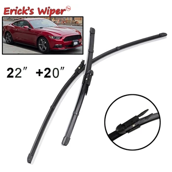 Щетки Передних Стеклоочистителей Erick's Wiper LHD Для Ford Mustang 2009-2023 Для Очистки лобового стекла Автомобиля От Дождя 22 