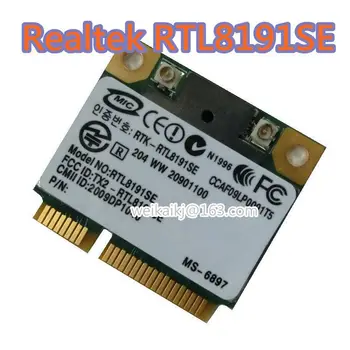 Realtek Rtl8191se Hlaf Mini Pci-e Половинная Беспроводная карта Wlan 802.11b/g/n 2,4 ГГц 150 Мбит/с