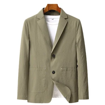 7067-2023 костюм мужская куртка тонкий маленький костюм профессиональные костюмы Four seasons