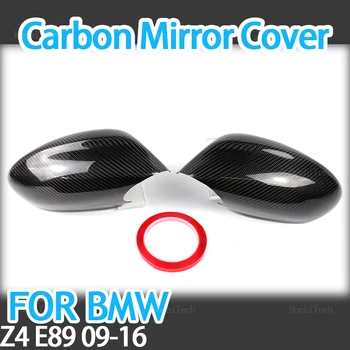 Крышка Бокового зеркала заднего вида из настоящего Углеродного волокна Для BMW Z4 E89 sDrive18i 20i 23i 28i 30i 35i sDrive35is 2009-2016