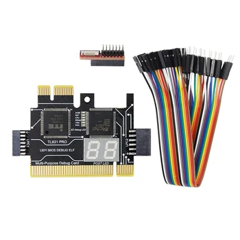 TL631 PRO Универсальный ноутбук PCI Диагностическая карта PCI-E Mini LPC, Материнская плата, Диагностический анализатор, Тестер, Отладочные карты