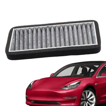 Фильтр Впуска воздуха Для кондиционера С Активированным углем Инструмент Для Фильтра Впуска автомобильного Кондиционера Для Tesla Модель 3 2021-2023