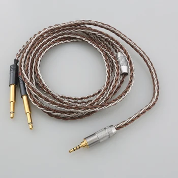2,5 мм Сбалансированный 8-жильный кабель для обновления наушников в оплетке для Meze 99 Classics