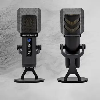 Превосходный USB-микрофон с RGB-подсветкой и защитой от брызг - подключи и играй для профессионального качества звука