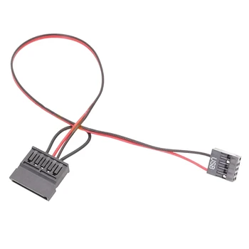 239USB к шнуру питания для материнских плат Itx USB 9pin для 5-дюймового ноутбука 22AWG Провода Профессиональный кабель питания