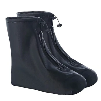 Непромокаемые ботинки, водонепроницаемые бахилы, протекторы для обуви Унисекс, Водонепроницаемые нескользящие бахилы, Многоразовые уличные дождевые ботинки
