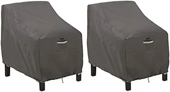 Водостойкий 38-дюймовый чехол для кресла с глубокой посадкой, 2 упаковки, чехлы для мебели