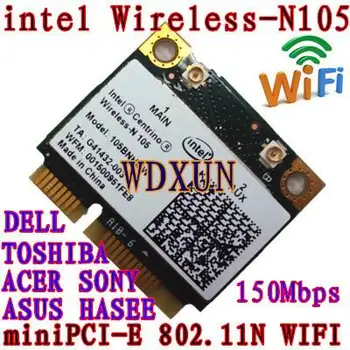 Intel Centrino Wireless-N 105 105BNHMW IEEE 802.11n Mini PCI Express Wi-Fi адаптер 802.11b/g/n 150 Мбит/с