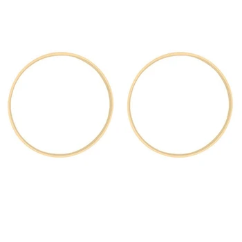 4X Бамбуковые кольца Мечты, деревянный круг-Ловец DIY Обруч 15 см