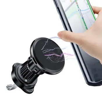 Универсальный Вращающийся магнитный автомобильный держатель для телефона, подставка для автомобильного мобильного телефона, вентиляционное отверстие, магнитное крепление, подставка для различных интеллектуальных устройств