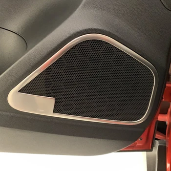 Высокое качество Для MG ZS 2018, автомобильный внутренний динамик из нержавеющей стали, звуковой рожок, накладка, автомобильные аксессуары для укладки, 4 шт.